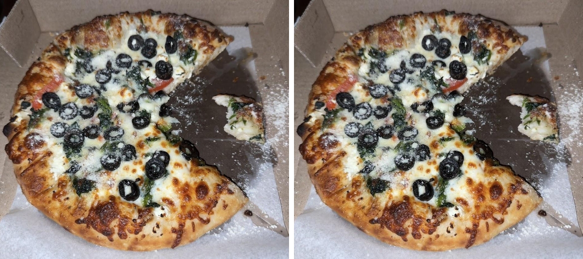 Carol of Caseys Pizza Shop Menu